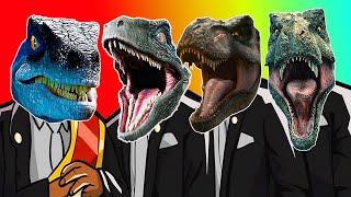 Dinosaurs | Jurassic World CAMP CRETACEOUS - Coffin Dance Meme Cover