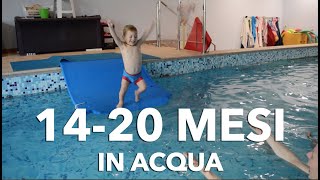 Nuoto Bimbi dai 14 ai 20 mesi || Acquaticità neonatale || Bambini in piscina