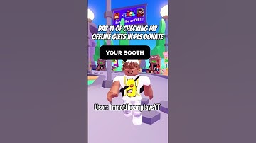 Day 11 Of Checking My Offline Gifts In Pls Donate #roblox #shorts #robux