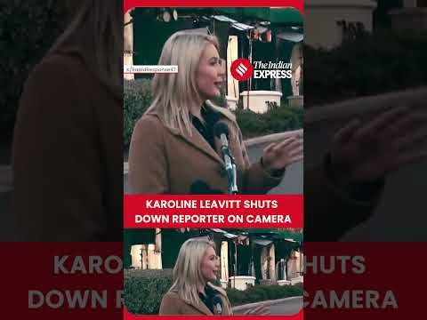 White House Press Secy Karoline Leavitt Snaps At Journalist April Ryan