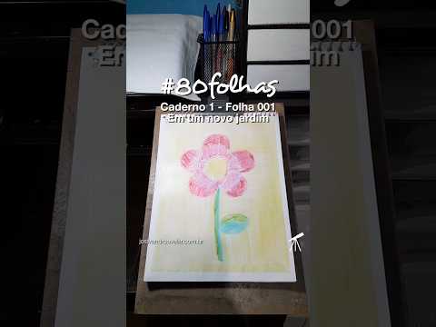 #80folhas caderno 1 - 001:  Em um novo jardim
