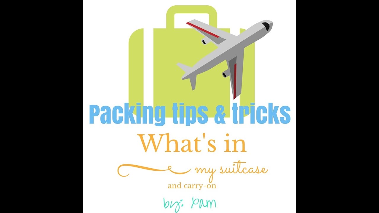 What's In My Suitcase And Carry On Packing Tips & Tricks YouTube