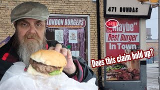 Download Lagu They Claim ‘Maybe the Best Burger in London’… It Isn’t #LondonOntarioFood #BurgerReview MP3