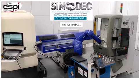 Scanflash in automated CNC machining cell