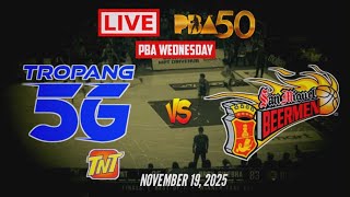 Tnt Tropang 5G Vs San Miguel Beermen Pba 50Th Season November 19, 2025 Cpu Vs Cpu