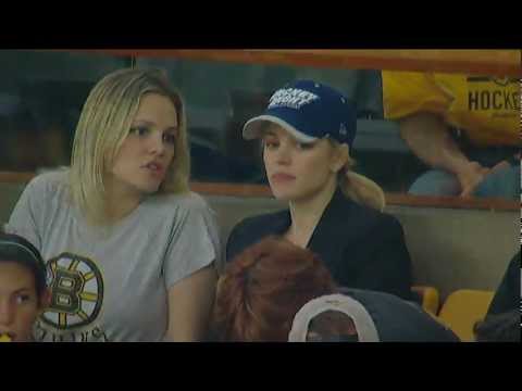 Rachel McAdams & Steve Nash at Canucks vs Bruins 2011.06.08