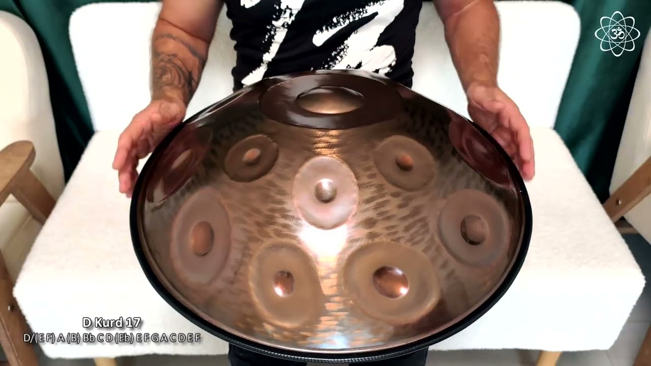 D Kurd 17 Atom Handpan | Stainless steel 15.09.2026
