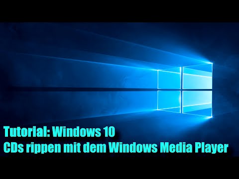 Windows 10 CDs rippen mit dem Windows Media Player (Tutorial)