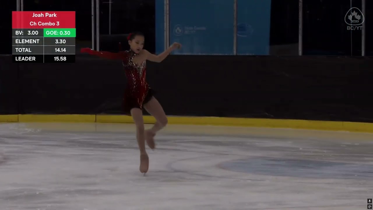 Joah Park♡ Sectionals championships figure skating  