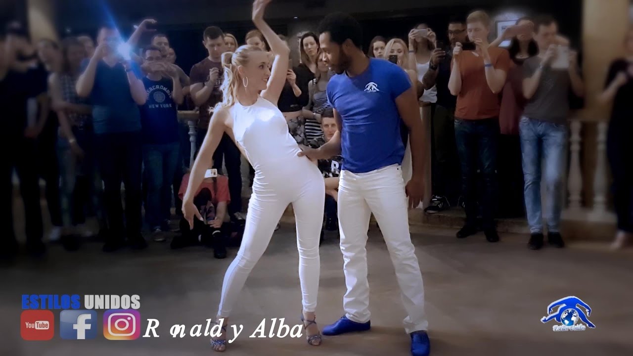 Ronald y Alba ➤ Ephrem J  -  Mia Yo Te Hare ➤ Workshop Vilnius Bachata 2017