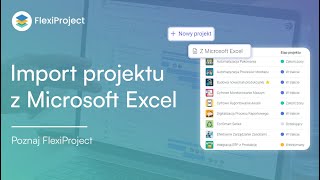 Import projektu z Microsoft Excel do FlexiProject