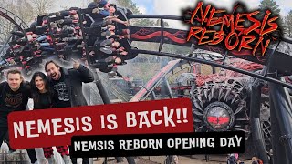 Nemesis Reborn Opening Day 2024 Off Ride Footage! Alton Towers!