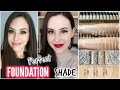 How To Choose The Right Foundation Shade || Perfect Foundation Color for Beginners