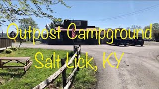 The Outpost Campground in Salt Lick KY - Full Hookups! #kycamping #campgroundreview