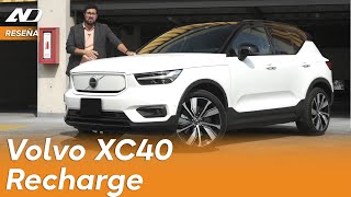 Volvo XC40 Eléctrica  El vehículo ideal para aquellos que quieren dar el salto | Reseña