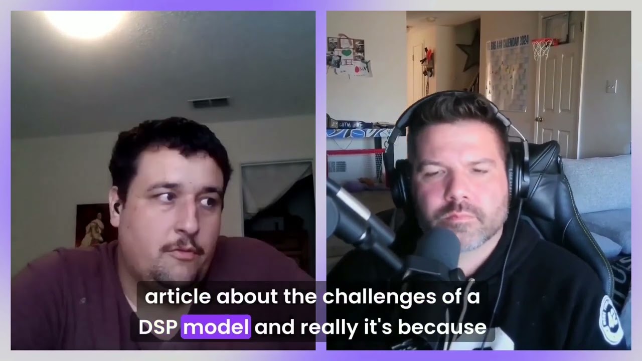 What are the challenges of a DSP business model? Hint: High-volume, low-margin