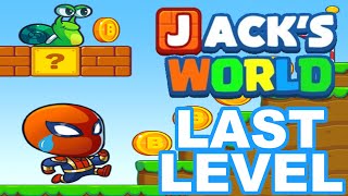 The last level of the game Super Jacky's World Jungle Run | Level 180 screenshot 5