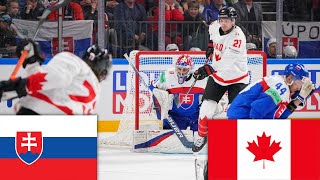 SLOVENSKO VS KANADA MAJSTROVSTVÁ SVETA V HOKEJI 2023 SK KOMENTÁR