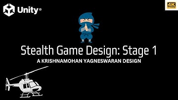 Stealth Game Design : Basic Level Creation in Unity - Stage 1