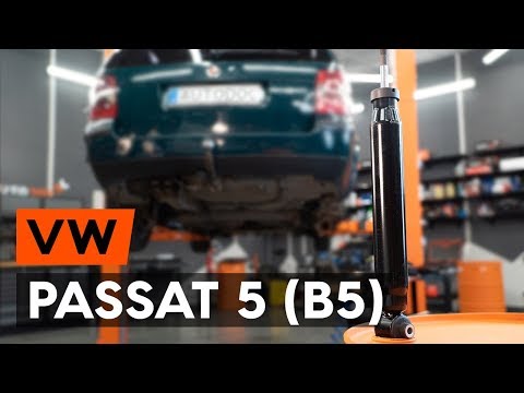 Как заменить амортизаторы задней подвески на VW PASSAT 5 (B5) [ВИДЕОУРОК AUTODOC]