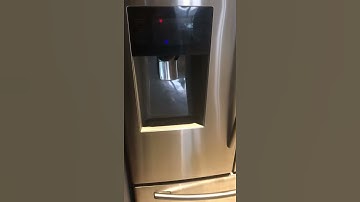 Reset water filter light Samsung refrigerator