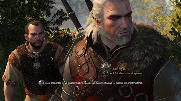 THE WITCHER 3: WILD HUNT - Gameplay - Velen Secondary Quests: Witcher Wannabe - No Commentary
