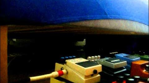 Making a song with a boss DD-7 (Loop-function) - David Percan