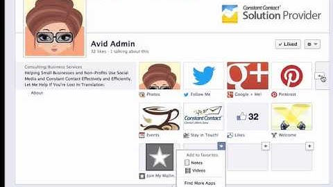 How to Add Twitter Google+ and Pinterest Tab to FB Page