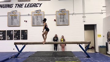 Switch leap split 3/4 on beam!
