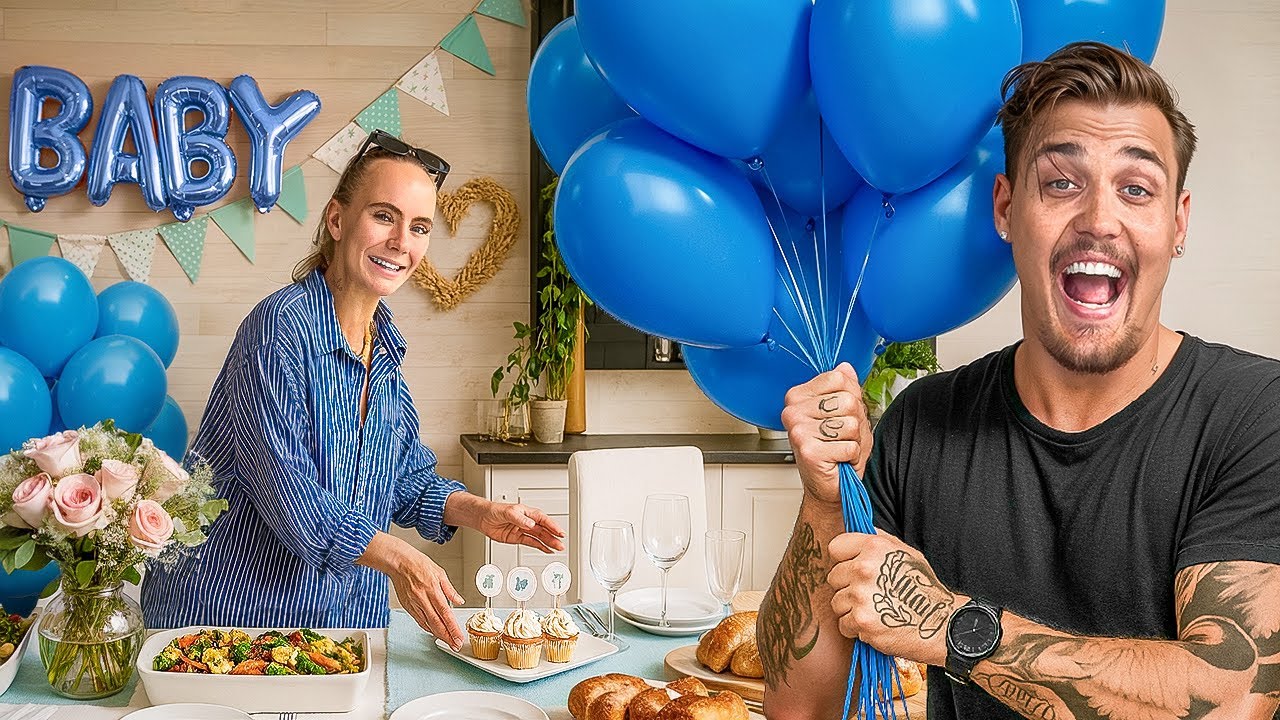 VI FÖRBEREDER FÖR BABYSHOWER