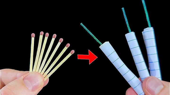 How To Make Diwali Crackers Using Matchstick - Bijli bomb