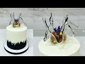 Cake decorating tutorials | BUTTERCREAM CAKE TECHIQUE | Sugarella Sweets