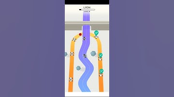 Traffix 3D - 76 level (LYON) walkthrough