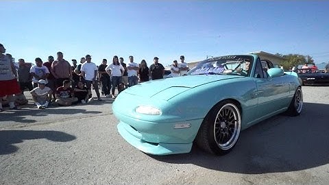 DESTROYED EVERYONE AT AUTOCROSS IN A MIATA