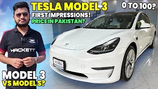 Tesla Model 3 First Impressions | Price in Pakistan!!