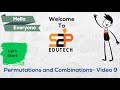 Permutations and Combinations - 9