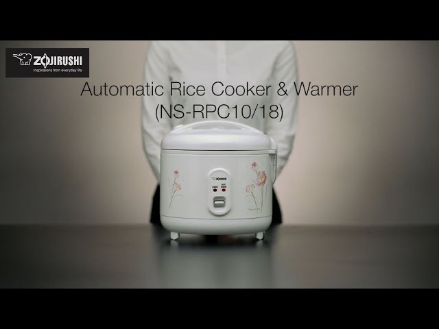 Zojirushi Automatic Rice Cooker & Warmer NS-RPC10/18 