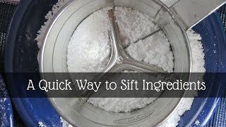 Kitchen Tip: Quick Way to Sift Ingredients