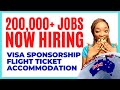 BEST ROUTE FOR JOB SEEKERS: MOVE WITH FAMILY || VISA SPONSORSHIP || ACCOMMODATION