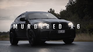 BLACKED OUT BMW X6 | 4K