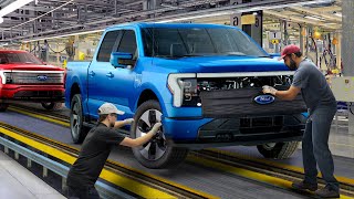 Discover the US Best Mega Factory Producing the Brand New Electric F-150