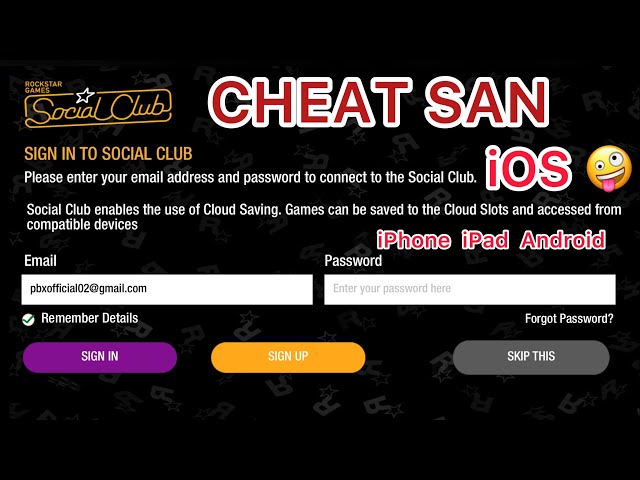 GTA San Andreas Cheet Codes