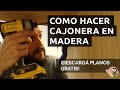 📐Como hacer una cajonera en madera | How to make a dresser 🔨