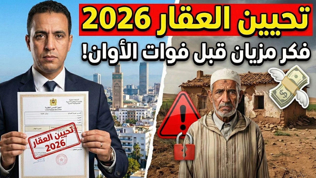 التحيين العقاري فالمغرب (2026): كيفاش تحمي أرضك ودارك من الضياع 🇲🇦