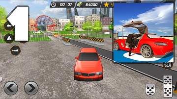 Smart Car Driving School 3D: Airport Parking Mania - Android Mobile Gameplay Walkthrough Part 1