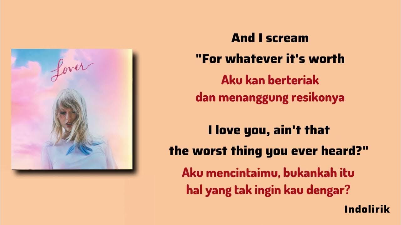 Taylor Swift - Cruel Summer | Lirik Terjemahan Taylor Swift - Cruel Summer | Lirik Terjemahan