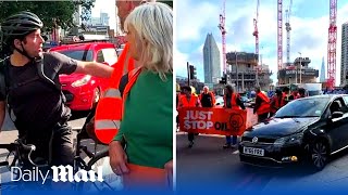 Just Stop Oil cause havoc in London city centre with commuters becoming furious