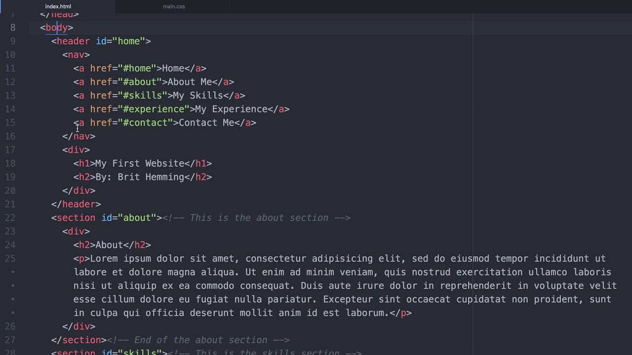 getting started with css - YouTube