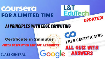 Industrial Applications of AI,(week-1-5) All Quiz Answers.#coursera #quizanswers #digitalmarketing