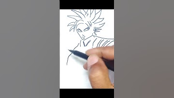 How to draw Goku step by step || Easy drawing ideas for beginners || Beginners drawing